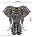 hartmaze Wooden Jigsaw Puzzles – Decorative Elephant HM-06 Small Size Puzzle 171 Unique Shape Jigsaw Pieces-Beautiful Animal for Adults and Kids- Best for Family Game Play Collection. B07D2BFH3W